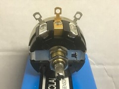 Clarostat A10-100K Potentiometer New NOS NIB 1/2″ Long Shaft Solder Lug 4 Watts