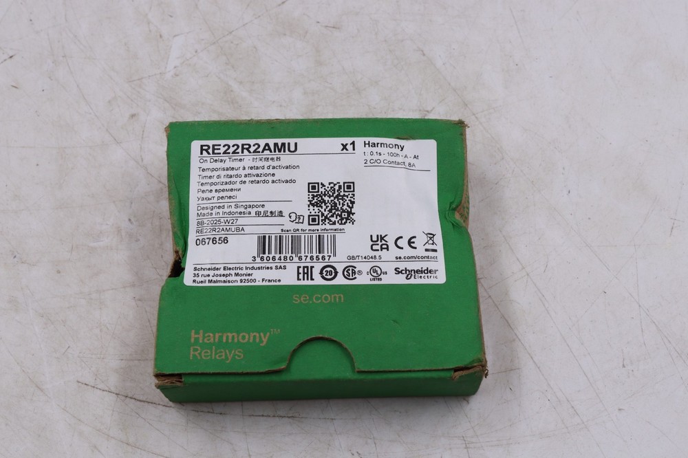 Schneider Electric RE22R2AMU MADE IN INDONESIA