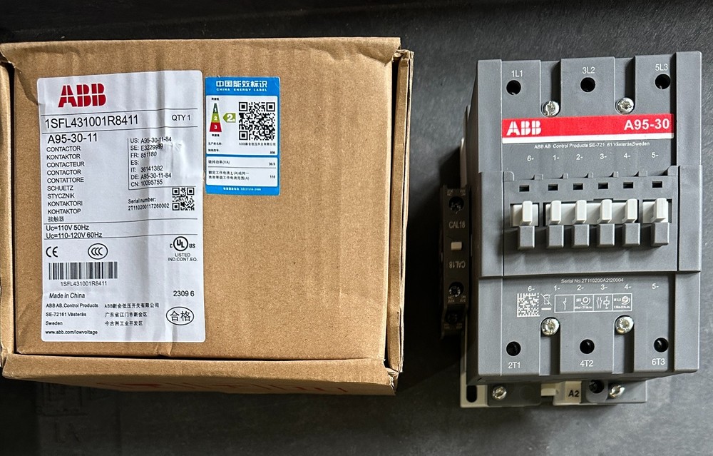 ORIGINAL ABB A95-30-11-84 Contactor, FREE Shipping from USA