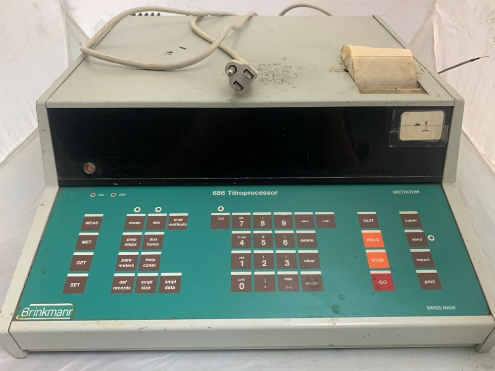 Metrohm Brinkmann 686 Titroprocessor