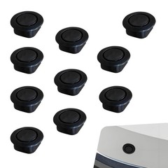 10 PCS Car Bumper Radar Hole Plugs Cover, Waterproof & Dustproof Front Rear B…