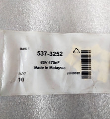 537-3252 63V 470 nF Made In Malaysia 20860698