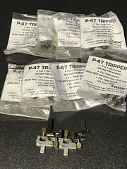 NEW (10 Pair) Tork NSI P-47 On & Off Dog Ear Trippers for 24HR Mechanical Clocks