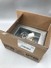 Guy Gray 82026 Washing Machine Outlet Box Galvanized 1/2″ Mip Brand New