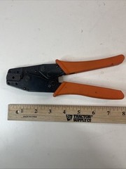 Fiber Optic Hand Ratcheting Crimp Tool. Unknown Brand Made in Sweden