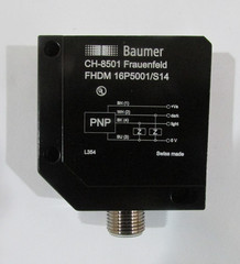 Baumer FHCM-16P5001/S14 Photo Electric Diffuse Sensor