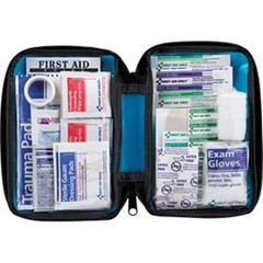 FIRST AID ONLY FAO422 FIRST AID KIT 81 PC 4.8″x7.3″ FABRIC CASE