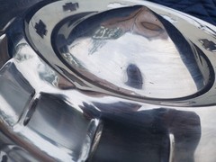 1955 Chevrolet Bel Air Chevy Factory Hub Caps 15″ Chrome Car Full Cover Hubcaps