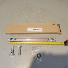 Lube Devices Liquid Level Sight Gauge, 7-1/2″ Sight Length, G605-09-A-1