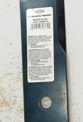 1 NEW BRIGGS SIMPLICITY SNAPPER 5101755BMYP MOWER BLADE NNB ***MAKE OFFER***