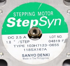 (Lot of 12) Sanyo Denki Stepping Motor 118SX167A