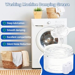 Washing Machine Damping Grease 3.5 Oz (100g) with 16 Foam Inserts for Suspension