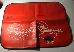 VINTAGE RICHARD PETTY #43 MAC TOOLS RACING RED MAGNETIC 90’s CAR FENDER COVER