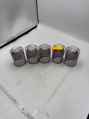 Weld-On P-70 Primer PVC Primer Purple 8 fl oz Can Lot of 5 Industrial Grade