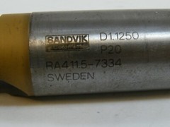 NEW! SANDVIK COROMANT DRILL BIT D1.1250, P20, RA411.5-7334, SWEDEN