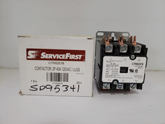 SERVICE FIRST CTR02578 CONTACTOR 3P 40A 120V 50/60HZ NIB