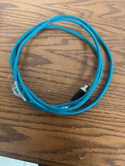 LUMBERG AUTOMATION 0935 806 103/2M 4 PIN TO ETHERNET CONNECTION, 2 METERS