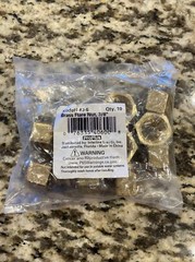 LOT OF 10 PROPLUS Model#40-6 Brass Flare Nut 3/8”🔥Sealed