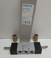 NEW IN BOX! FESTO 5/2 1/4″ PORTS SOLENOID VALVE 575556 VUVS-L25-B52-D-N14-F8