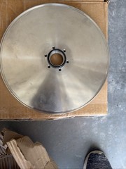 High Vacuum Stainless Steel Baseplate ~10″ Diameter