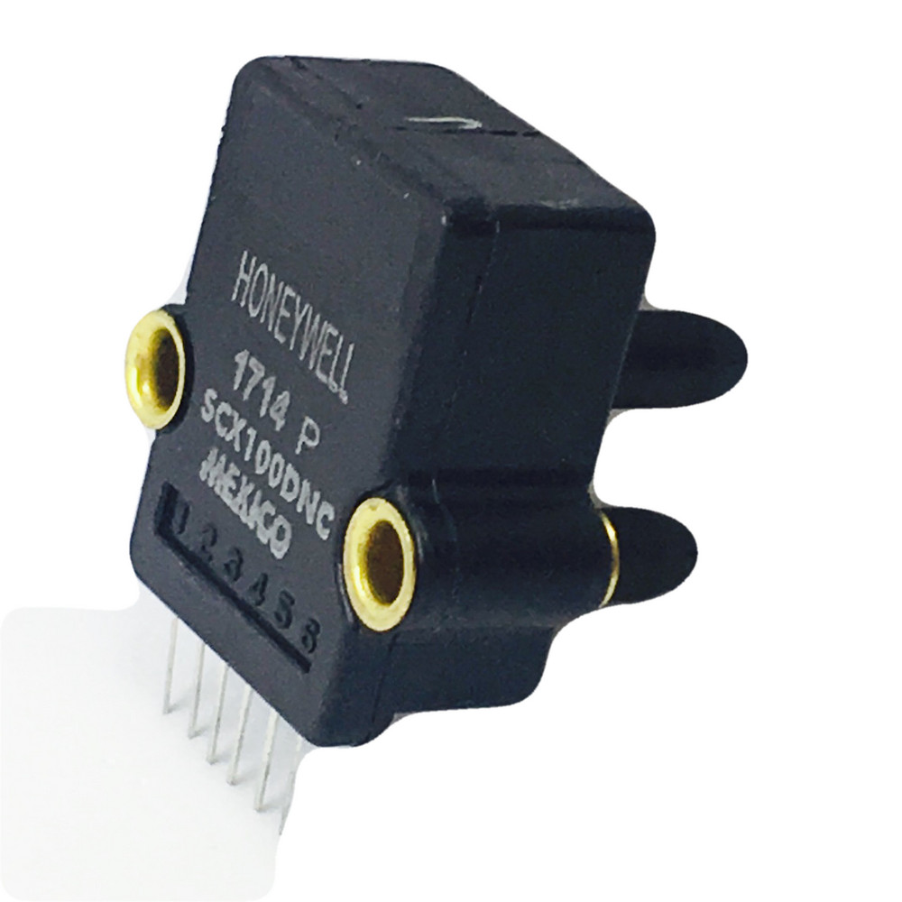SCX100DNC Pressure Sensor 0psi to 100psi Differential/Gage 6-Pin
