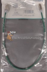New Panduit STP28X0.5MGR Cat6A Shielded Patch Cord 0.5m Green – Free Shipping