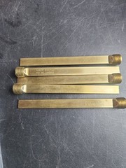 Brass Baffles Plug Part #SB14X5 BAG OF 5 MADE IN USA