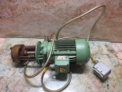 AMERICAN WAY LATHE AW100 INDUCTION MOTOR VDE 0530 BRINKMANN PUMPEN COOLANT PUMP