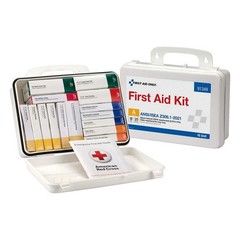 FIRST AID ONLY 91349 First Aid Kit w/House,83pcs,10×7″,WHT 794KJ0