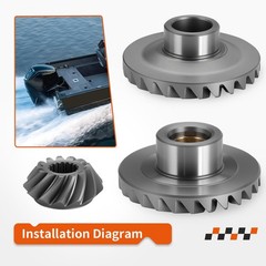 Forward & Pinion & Reverse Gear Set For Yamaha Outboard 75HP 80HP 85HP 90HP 1…