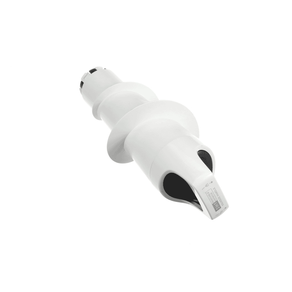 Whirlpool W11614636 Barrel Assembly 1/2″ White Plastic