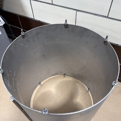 Eriez Magnetics Separator Drum Shell 16×15 SZ Stainless Steel