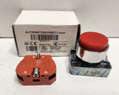 NEW OLD STOCK! AUTOMATION DIRECT RED N.C. MOMENTARY PUSH BUTTON GCX1111