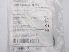 BAUMER ELECTRIC IFFM08P37A6/KS35L 10-30VDC NSMP