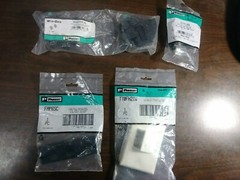 PANDUIT ASSORTMENT BUNDLE LOT OF 8 PAN-NET WYR-GRIP MINI-COM NEW IN PACKAGE