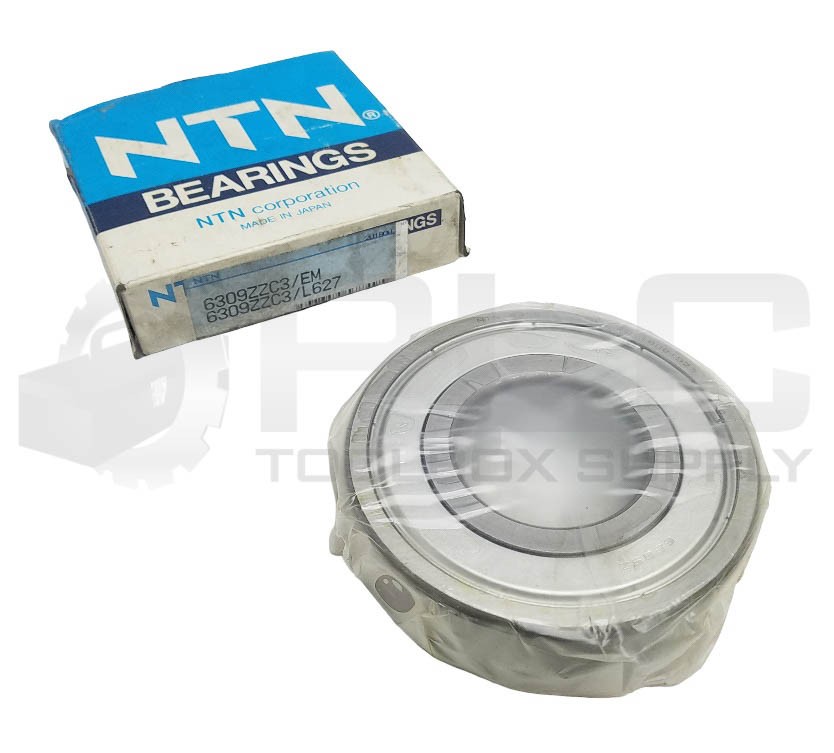 NEW NTN 6309ZZC3/EM BEARING 45 x 100 x 25mm, 6309ZZC3/L627