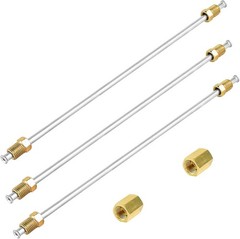 MuHize Rust Proof Brake Lines Direct Fit 16 3/16 Steel