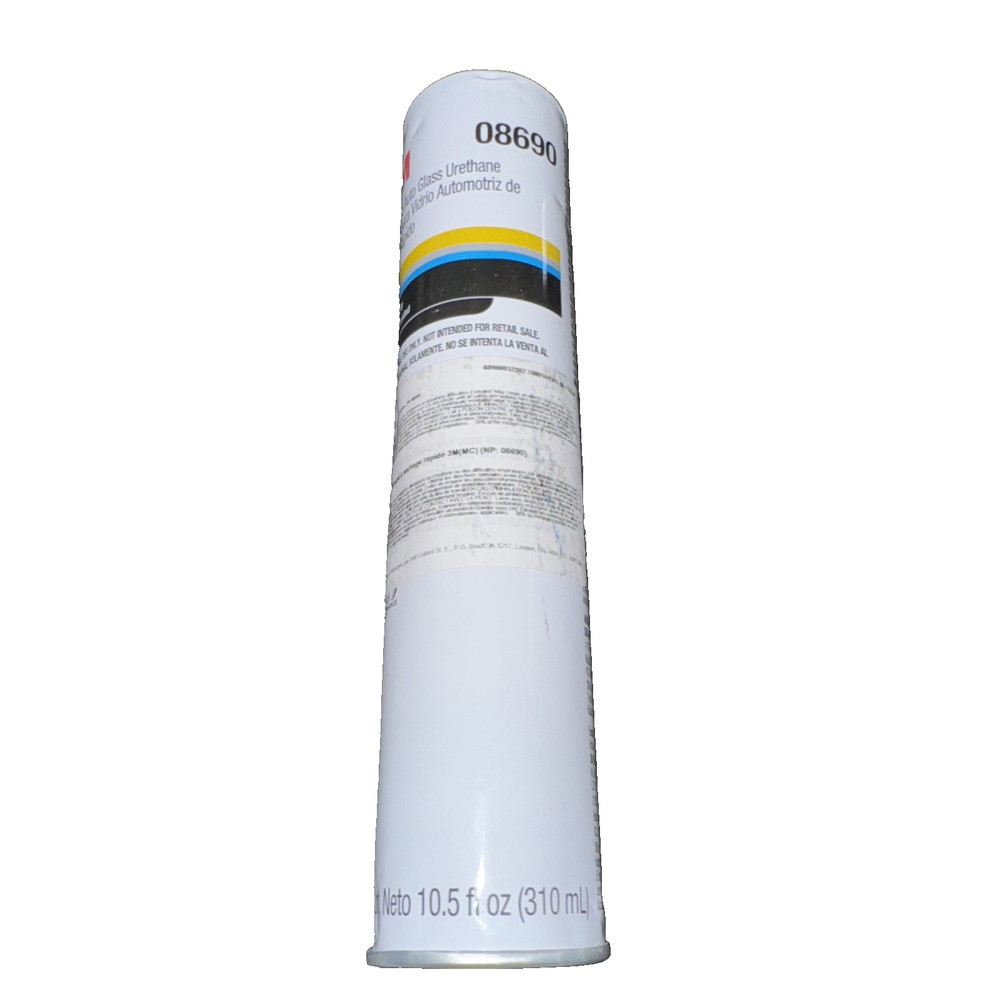 3M TM Fast Cure Auto Glass Urethane, 08690, 10.5 fl oz Cartridge