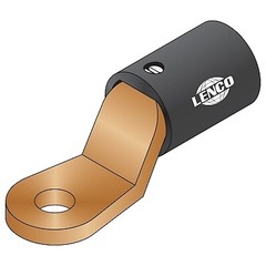 LENCO 8040 CONNECTOR TERMINAL CT-40FS STRAIGHT 17/32 INCH STUD HOLE